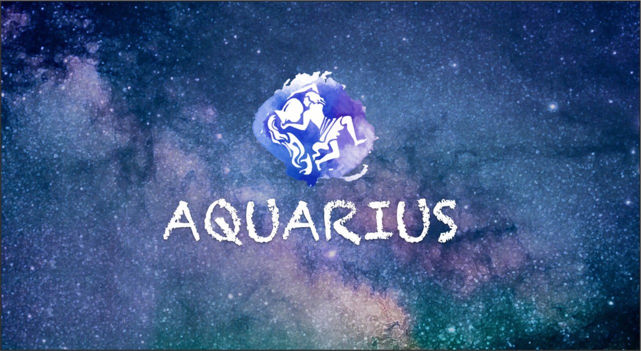 Zodiac sign Aquarius